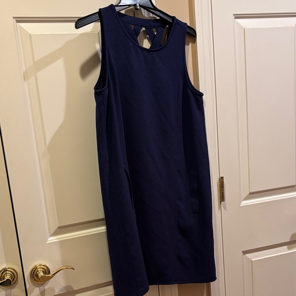 BB Dakota Midnight Blue Sleeveless sheath Dress